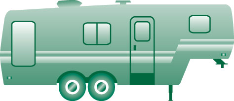 Fifth-Wheel Travel Trailer